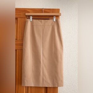 Worthington Classic Camel Pencil Skirt size 2
